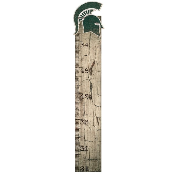 Michigan State Spartans 6" x 36" Growth Chart Sign
