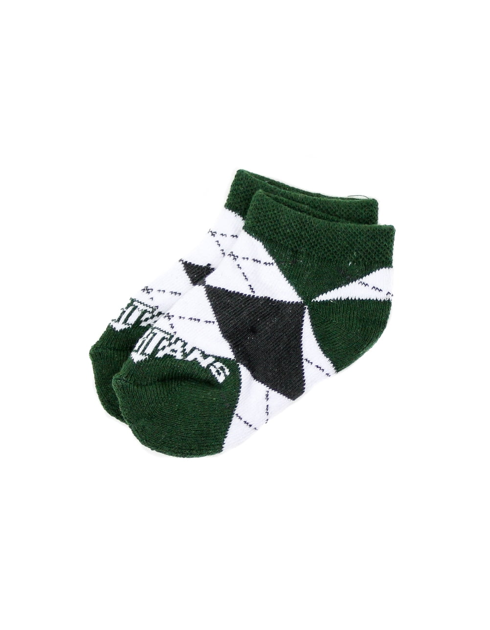 Michigan State Spartans Baby Argyle No Show Sock - Donegal Bay - Unisex - Infant - No-Show