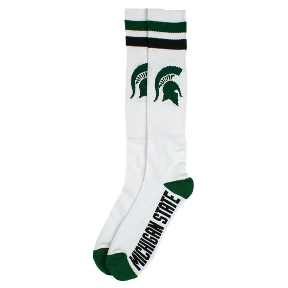 Michigan State Spartans Green Tube Socks - Donegal Bay - Unisex - One Size - Knee-High