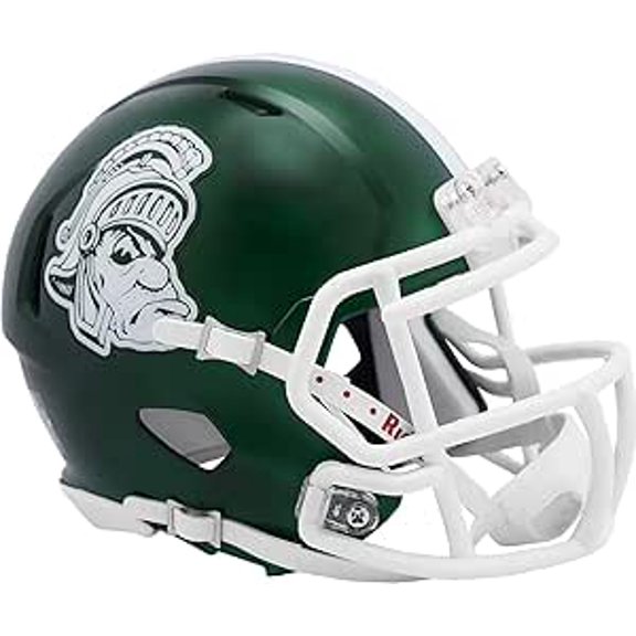 Michigan State Spartans Gruff Sparty Riddell NCAA Speed Mini Helmet