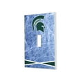 thumbnail image 1 of Michigan State Spartans Ice Design Single Toggle Light Switch Plate, 1 of 4