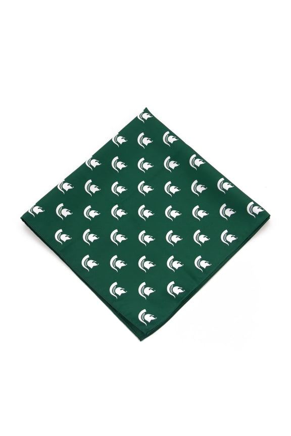 Michigan State Spartans Kerchief Pocket Square