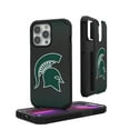 thumbnail image 1 of Michigan State Spartans Linen Logo iPhone Rugged Case, 1 of 1