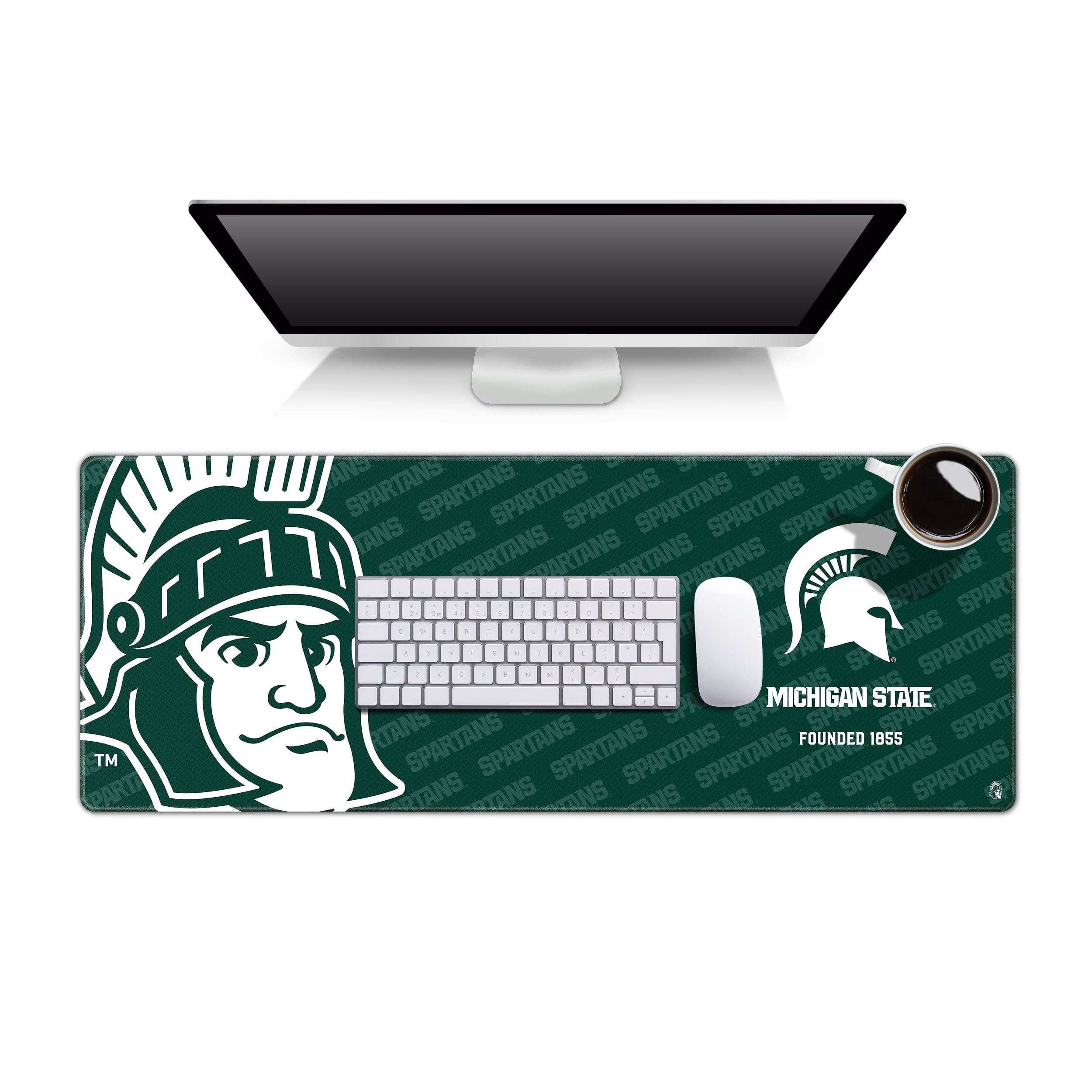 Michigan State Spartans Logo Series Desk Pad SMU