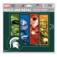 thumbnail image 1 of Michigan State Spartans MARVEL MULTI-USE DECAL 5" x 6", 1 of 1