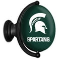 thumbnail image 1 of Michigan State Spartans 23'' x 21'' Illuminated Rotating Wall Sign, 1 of 4