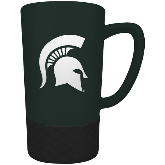 Michigan State Spartans Team Logo 16oz. Laser Etched Jump Mug