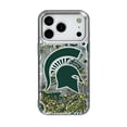 thumbnail image 1 of Michigan State Spartans iPhone Glitter Paisley Design Case, 1 of 6