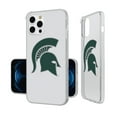 thumbnail image 1 of Michigan State Spartans iPhone Insignia Design Clear Case, 1 of 7