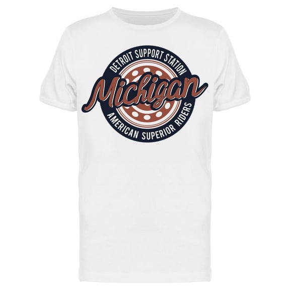 Michigan Suport Station T-Shirt Men -Image by Shutterstock, Male Medium