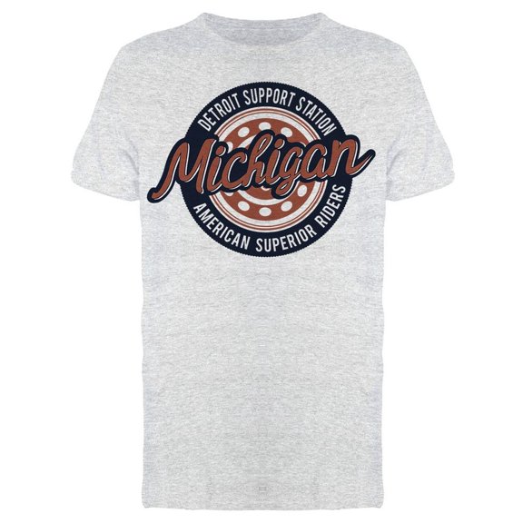 Michigan Suport Station T-Shirt Men -Image by Shutterstock, Male XX-Large