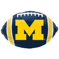 thumbnail image 1 of Michigan University Football 18'' Balloon Birthday Decorations, 1 of 1