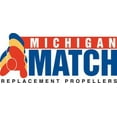 thumbnail image 1 of Michigan Wheel 62213 11-1/2" x 13 RH Al 3 Blade MI Match Propeller 35-65 Hp Suz/John, 1 of 1