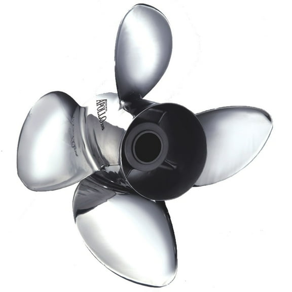 Michigan Wheel 993205 Apollo A-Series 4-Blade Stainless Steel Boat Propeller - RH, 14-1/8 In. Diameter x 20 In. Pitch