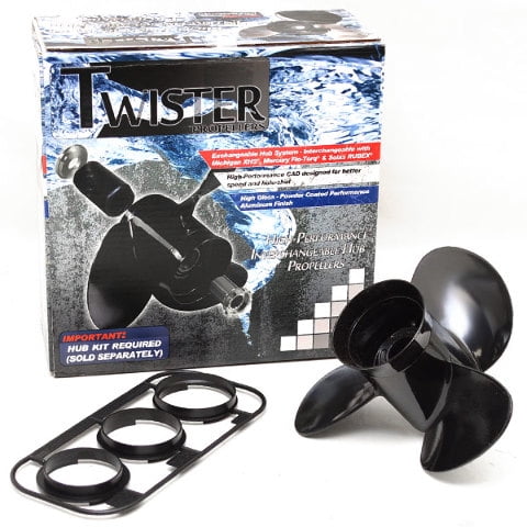 Michigan Wheel Boat Propeller 221501 | RH 10 1/2 x 9P Aluminum