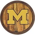 thumbnail image 1 of Michigan Wolverines 21'' x 21'' Color Logo Faux Barrel Top Sign, 1 of 5