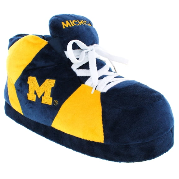 Michigan Wolverines Original Comfy Feet Sneaker Slipper, Small