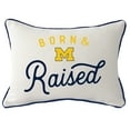 thumbnail image 1 of Michigan Wolverines  Rectangular Piped Pillow, 1 of 1