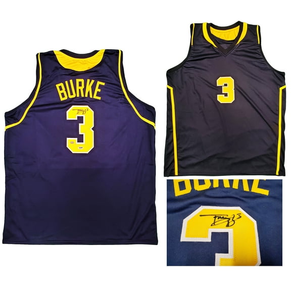 Michigan Wolverines Trey Burke Autographed Blue Jersey PSA/DNA 200888