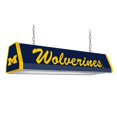 thumbnail image 1 of Michigan Wolverines Wordmark 38.5'' x 10.75'' Pool Table Light, 1 of 5