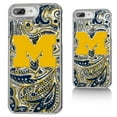 thumbnail image 1 of Michigan Wolverines iPhone Glitter Paisley Design Case, 1 of 1