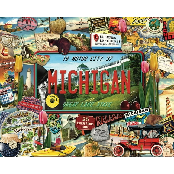 Michigan, a 1000-piece Puzzle by Hart Puzzles