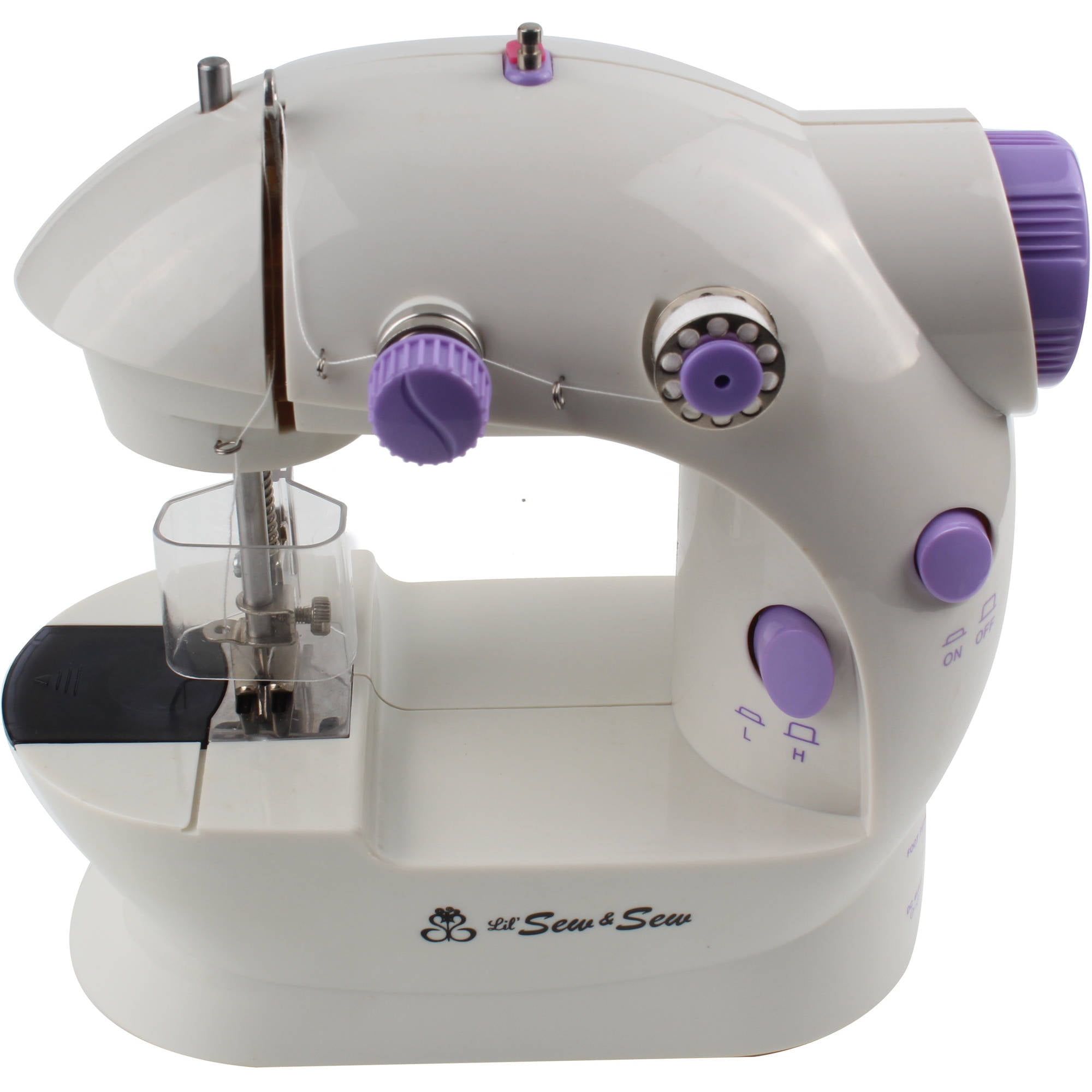 Portable sewing machine with sewing kit and electric scissors LSS-202 -  Michley Tivax