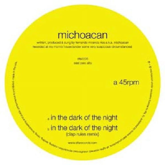 Michoacan - In The Dark Of The Night - Music & Performance - Vinyl