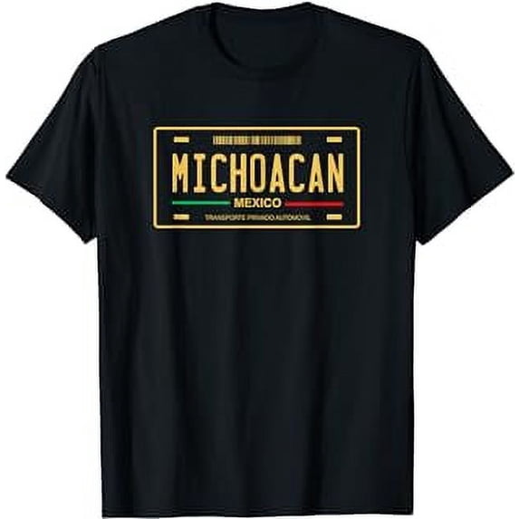 Michoacan License Plate Phone T-Shirt