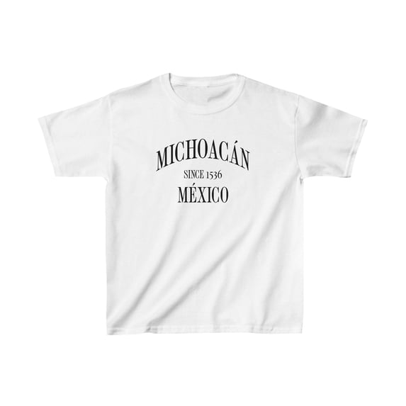 Michoacan Mexico Kids Shirt Gifts Youth Tee Tshirt
