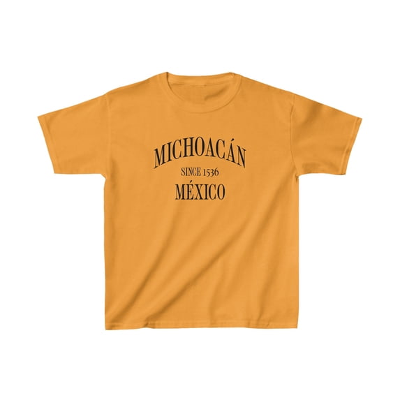 Michoacan Mexico Kids Shirt Gifts Youth Tee Tshirt