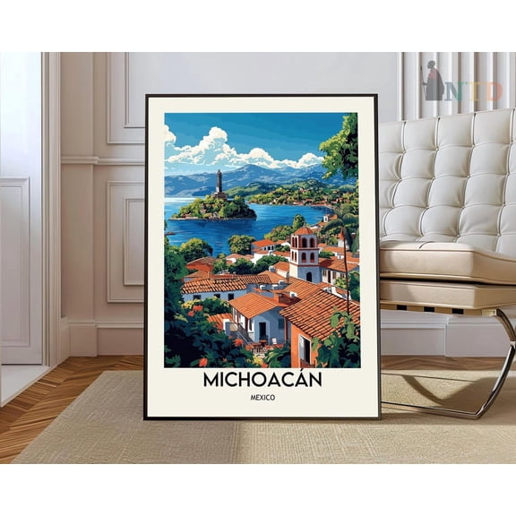 Michoacan Mexico State Poster Unframed Paper Print
