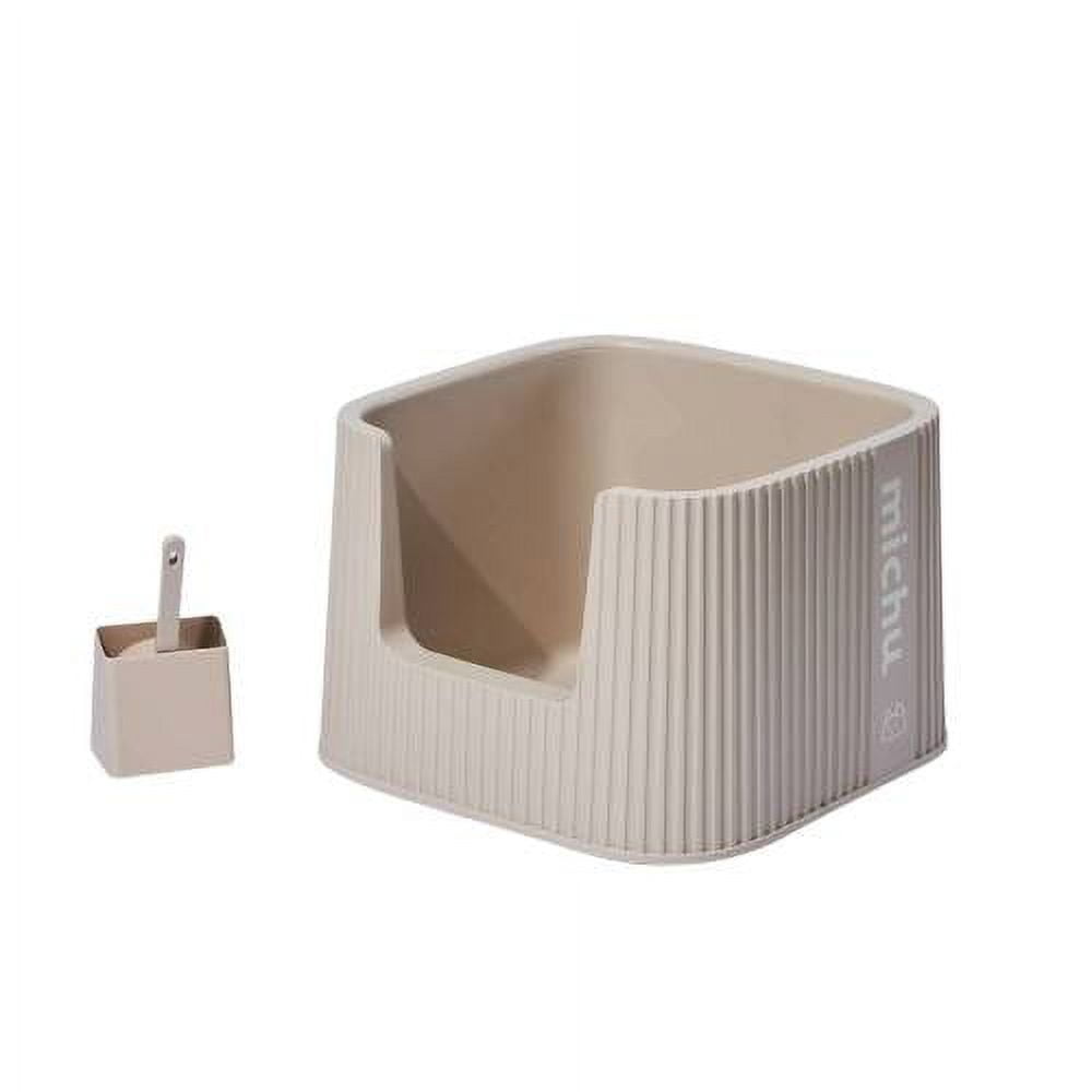 Michu XXL Boba Deluxe Cat Litter Box with Scoop