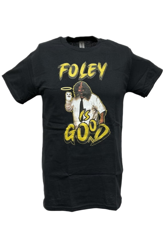 Mick Foley Is Good Cactus Jack Mens Black T-shirt