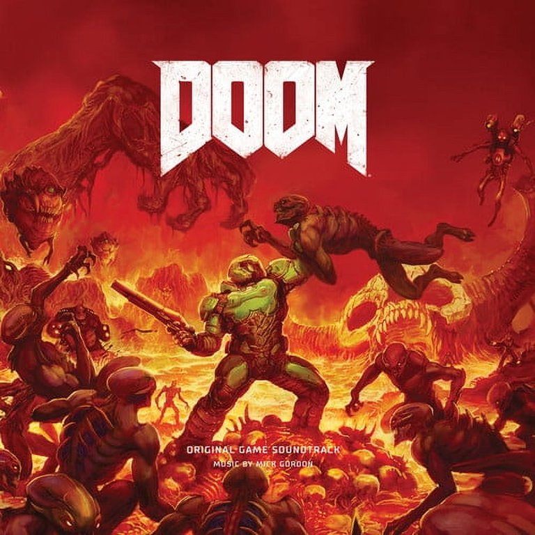 Mick Gordon - Doom Original Game Soundtrack - Red Colored Vinyl
