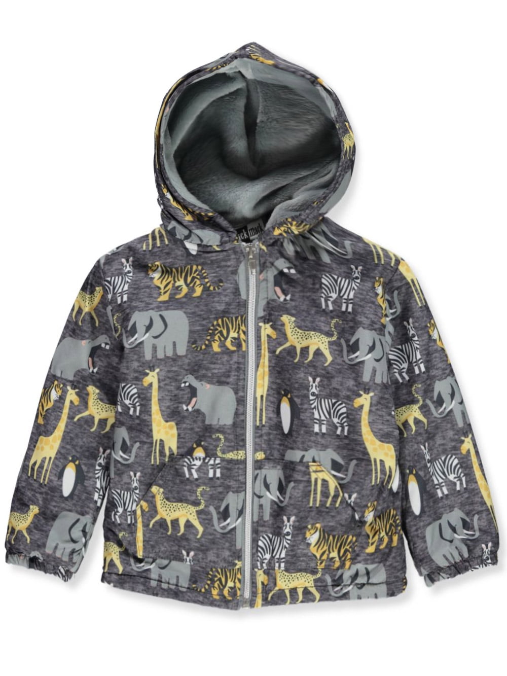 Mick Mack Baby Boys' Jungle Spring Jacket - charcoal gray, 24 months (Infant)