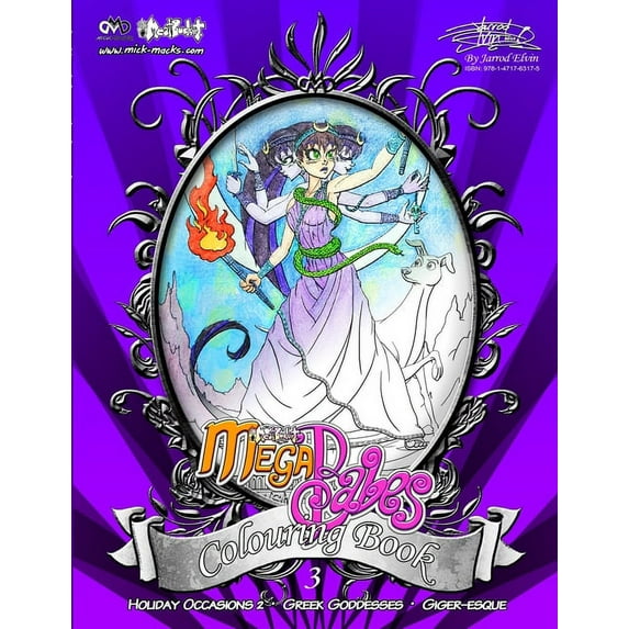 MickMacks' Meatbucket MegaBabes' Colouring Book 3 (Paperback)