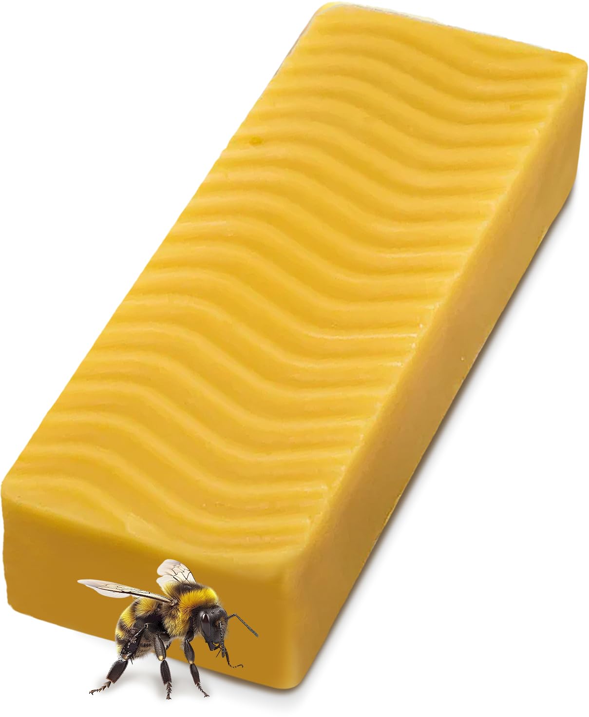 Mickelberry   Beeswax – 1 lb Solid Block Grade A Yellow – Pure, Sustainably Sourced Beeswax for Skincare, DIY, and Crafts – Made in The