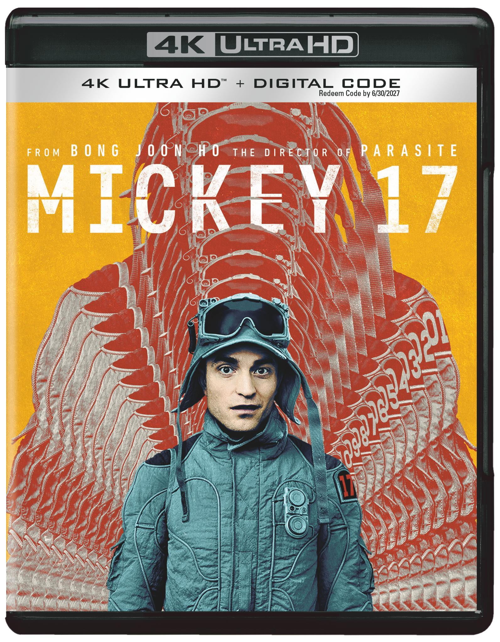 Walmart Black Friday Deals 2025 Mickey 17 (4K Ultra HD + Digital Copy), Science Fiction, Warner Bros.