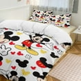 thumbnail image 1 of Mickey 3-piece Home Bed Set, Classic Cartoon Polyester Wash Student Dormitory Set, 1 of 8