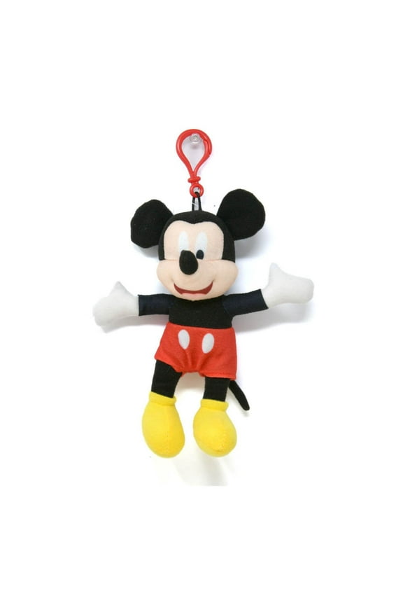 Mickey 6" Plush Full Body Zipper Pulls