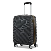 Disney x American Tourister All Ages Mickie Mouse Carry On Suitcase with Spinner Wheels - Black