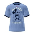 thumbnail image 1 of Disney Mickey Mouse Adult Ringer Tee Shirt, XS-XL (Unisex), 1 of 4