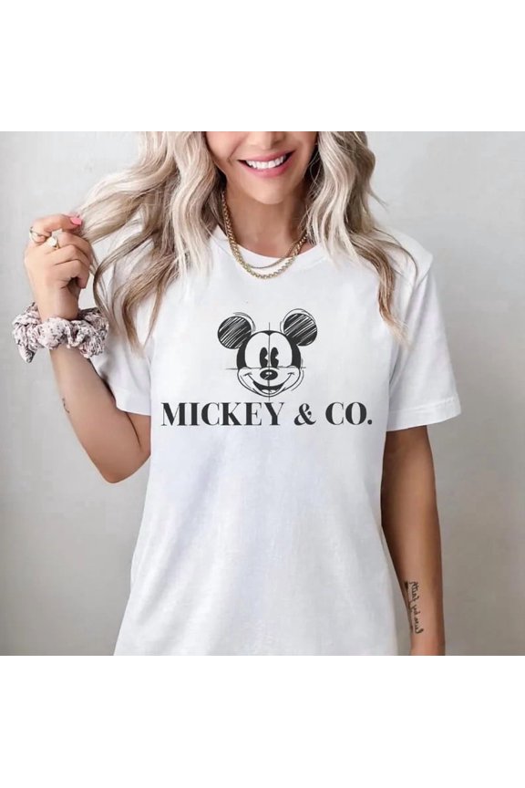 Mickey And Co Tee Mickey And Co Est 1928 Disney T-Shirt