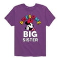 thumbnail image 1 of Mickey And Friends - Awesome Big Sister - Toddler And Youth Short Sleeve Graphic T-Shirt, 1 of 1