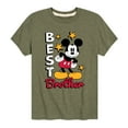 thumbnail image 1 of Mickey And Friends - Best Brother - Youth Short Sleeve Graphic T-Shirt, 1 of 5
