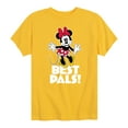 thumbnail image 1 of Mickey And Friends - Best Pals Minnie - Toddler And Youth Short Sleeve Graphic T-Shirt, 1 of 1