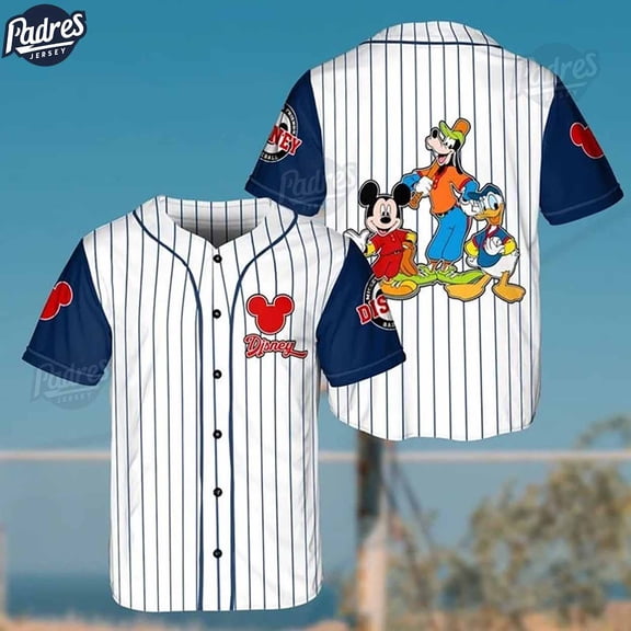 Mickey And Friends Disney Baseball Jersey