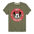 thumbnail image 1 of Mickey And Friends - Minnie Big Sister - Toddler And Youth Short Sleeve Graphic T-Shirt, 1 of 1