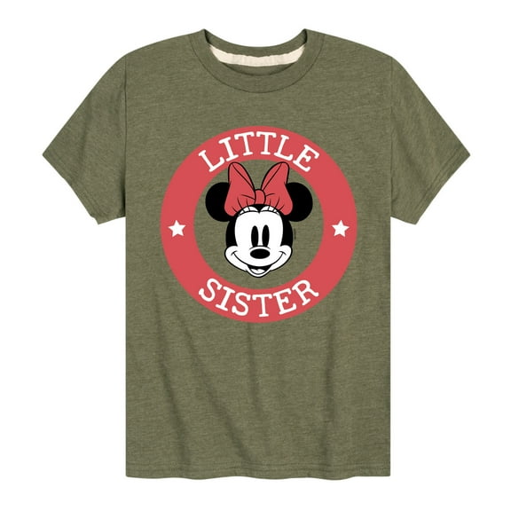 Mickey And Friends - Minnie Little Sister - Toddler And Youth Short Sleeve Graphic T-Shirt